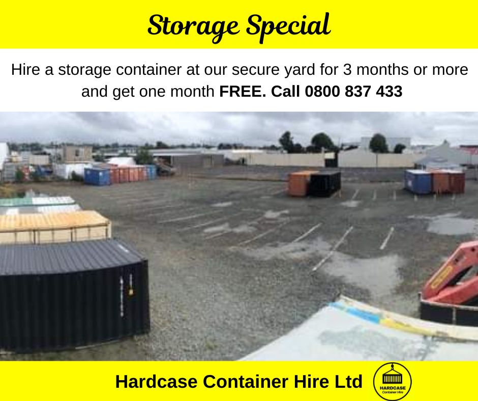 Hardcase Self Storage in west Auckland Hardcase Container Hire
